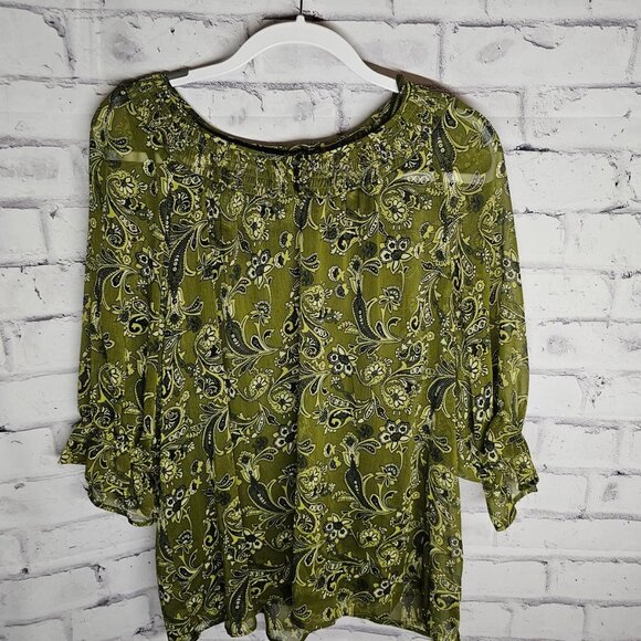 Apt. 9 Tops - 2 Piece Olive Green Top